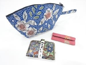 リサイクル　ポーチ・楊枝入れ・つくろいセット